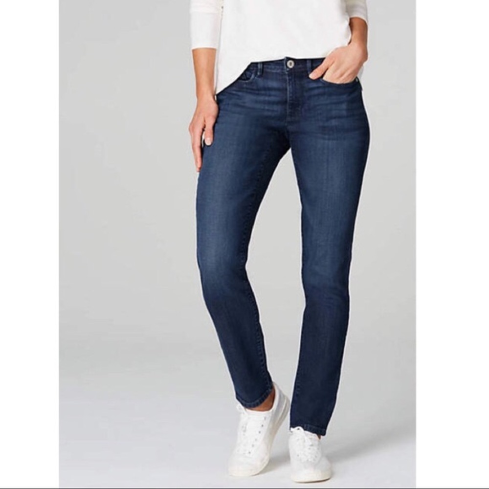 J. Jill Authentic Fit Slim Leg Jeans